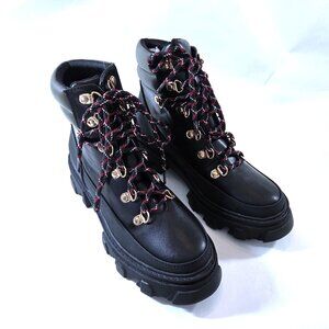 NIB Portland Boot Company Black Mountie Combat Boots Size 8